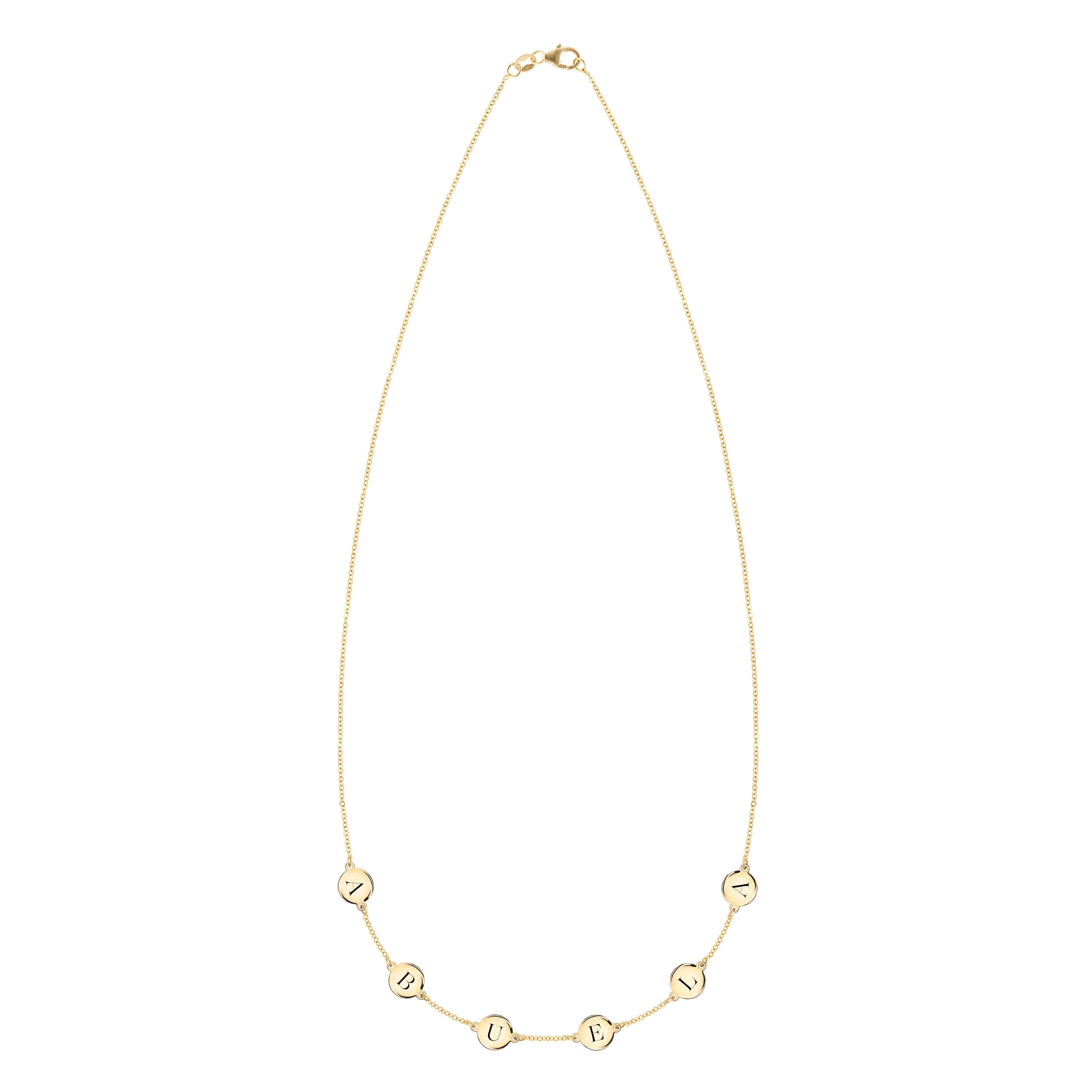 ABUELA Necklace in 14k Gold - Image 3