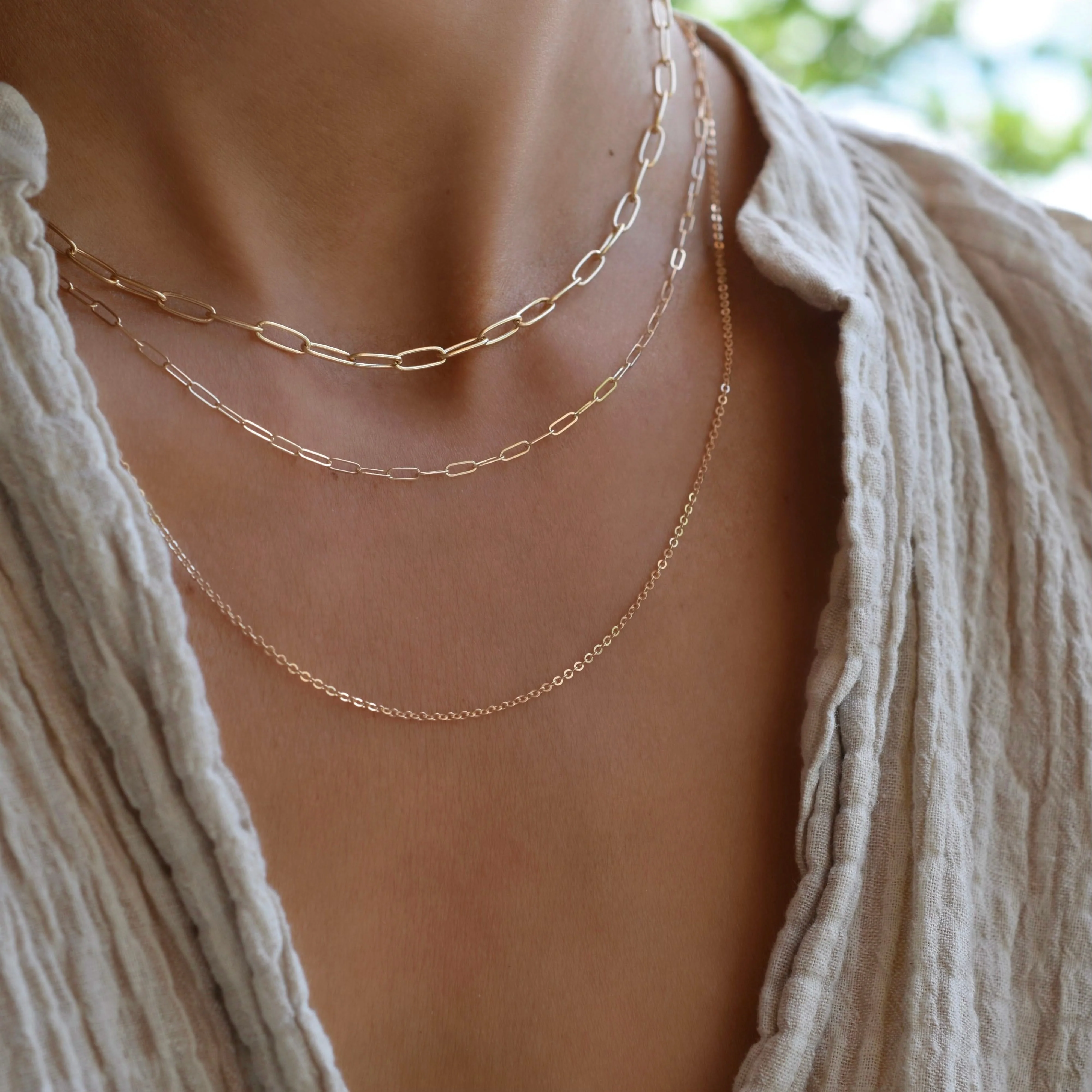 ADELAIDE Necklace in 14k Gold - Image 3