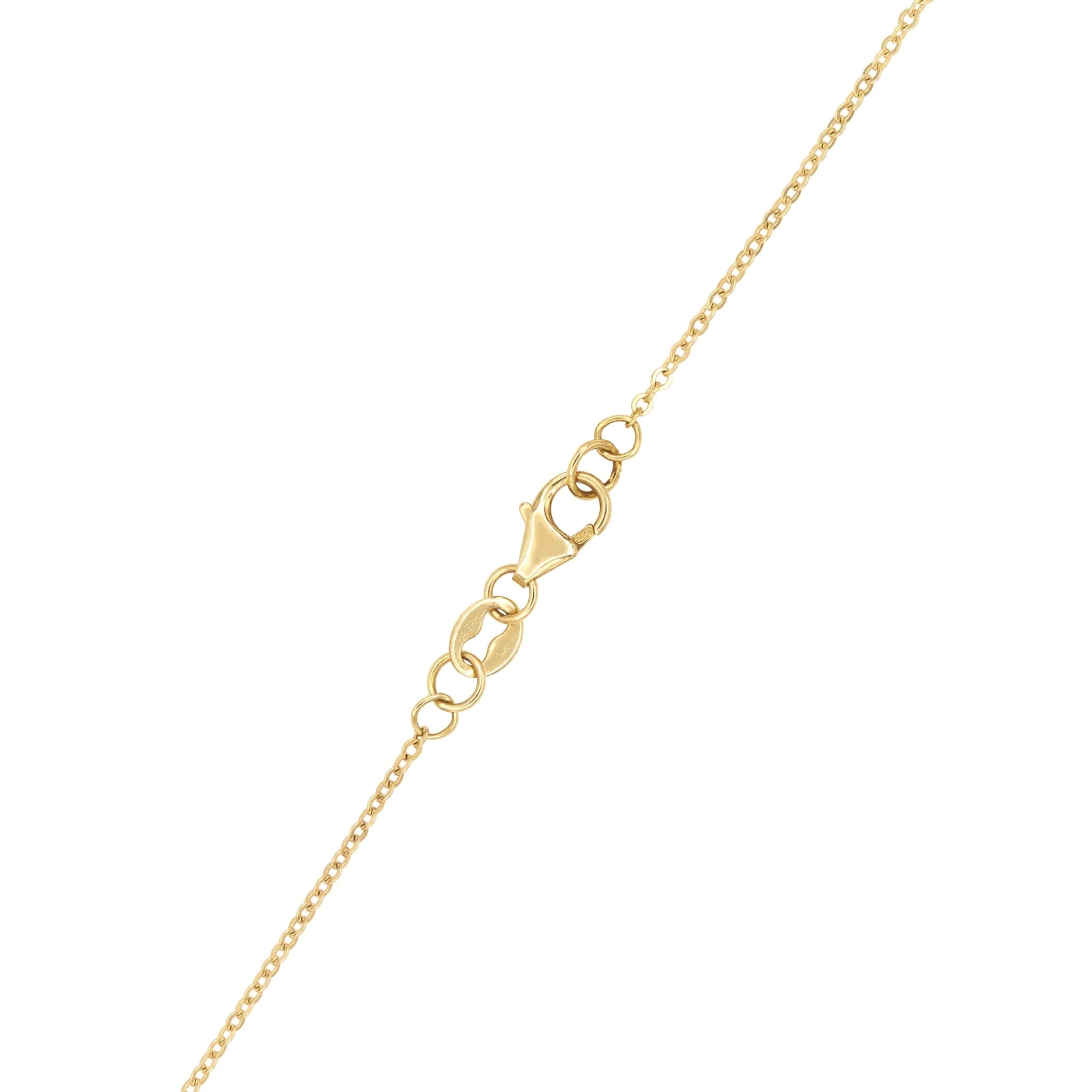 Bayberry 11 Peridot Necklace in 14k Gold (August) - Image 4