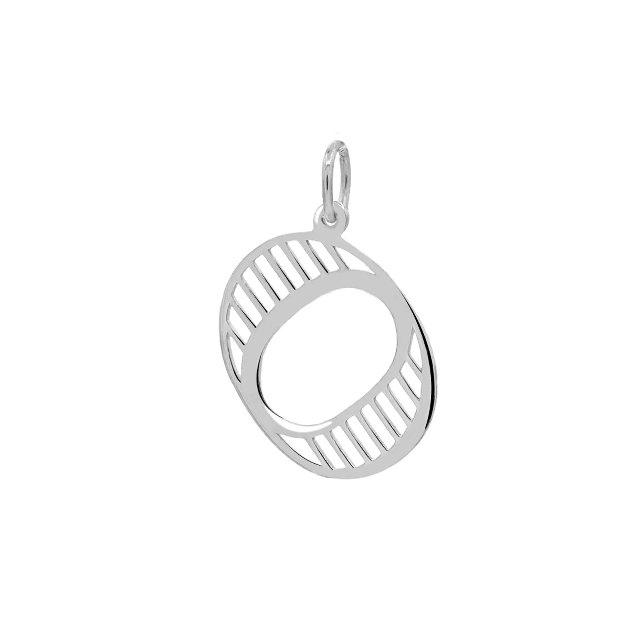 Essex Letter O Pendant in 14k Gold - Image 7