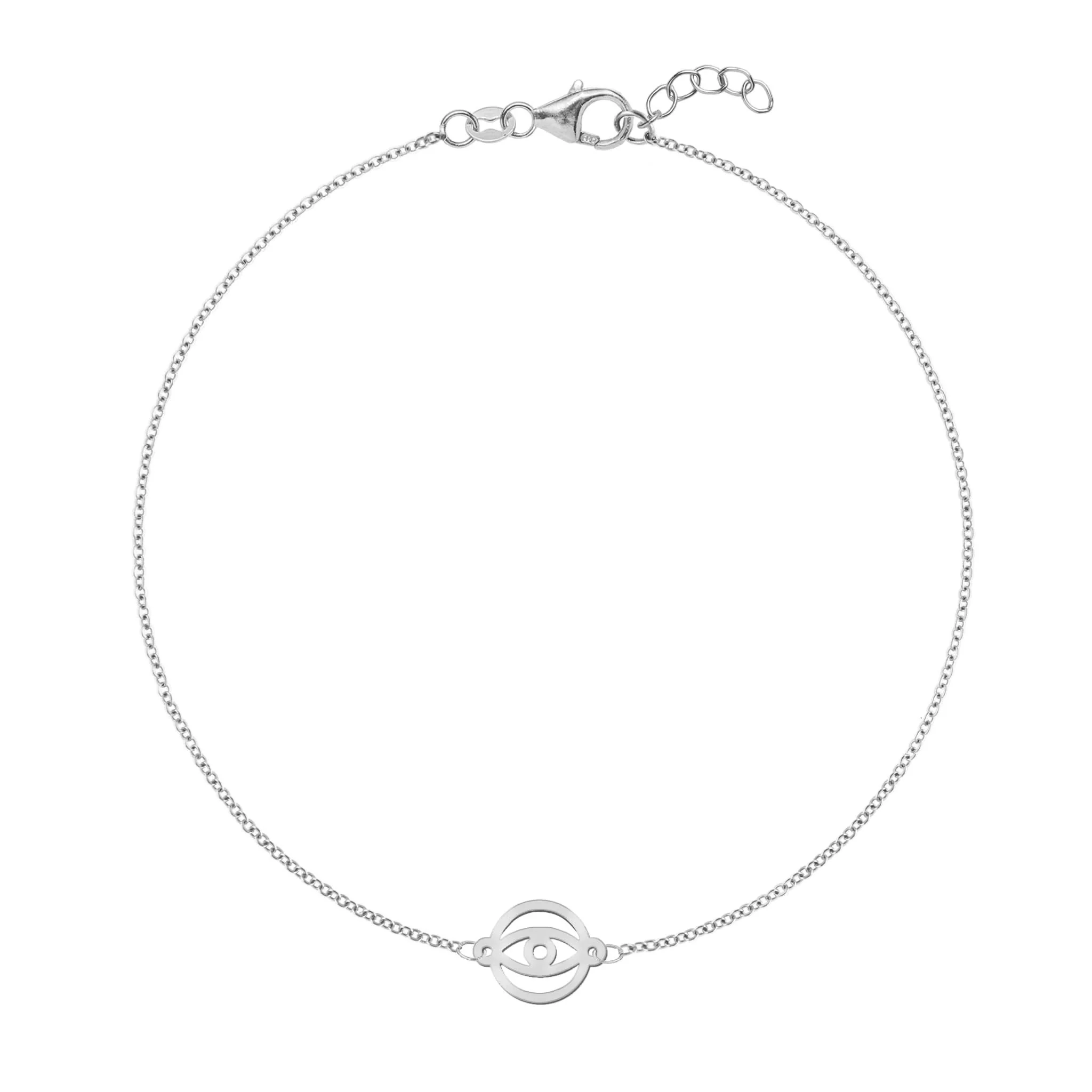 Evil Eye Classic Bracelet in 14k Gold - Image 5