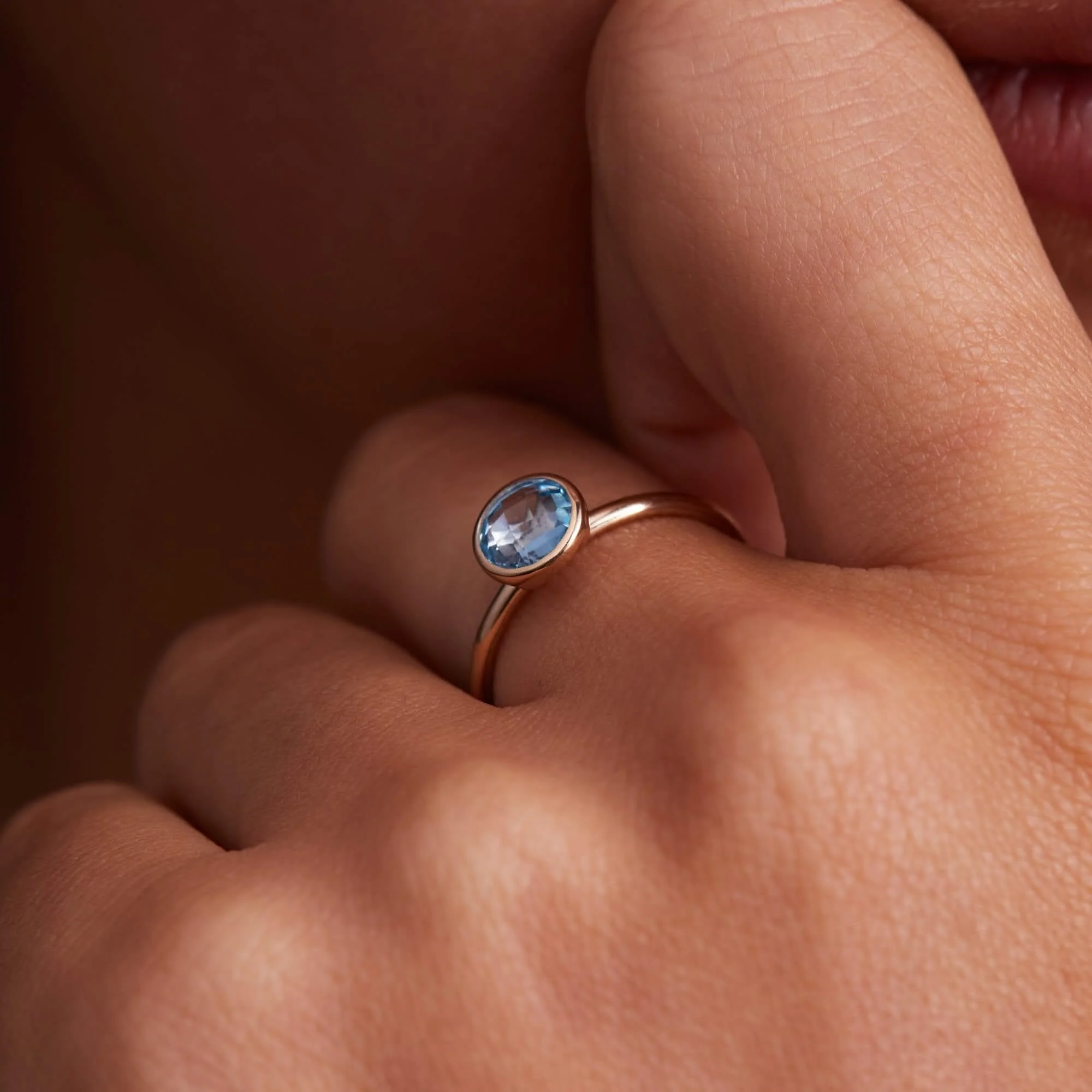 Grand Birthstone Ring in 14k Gold - Image 3