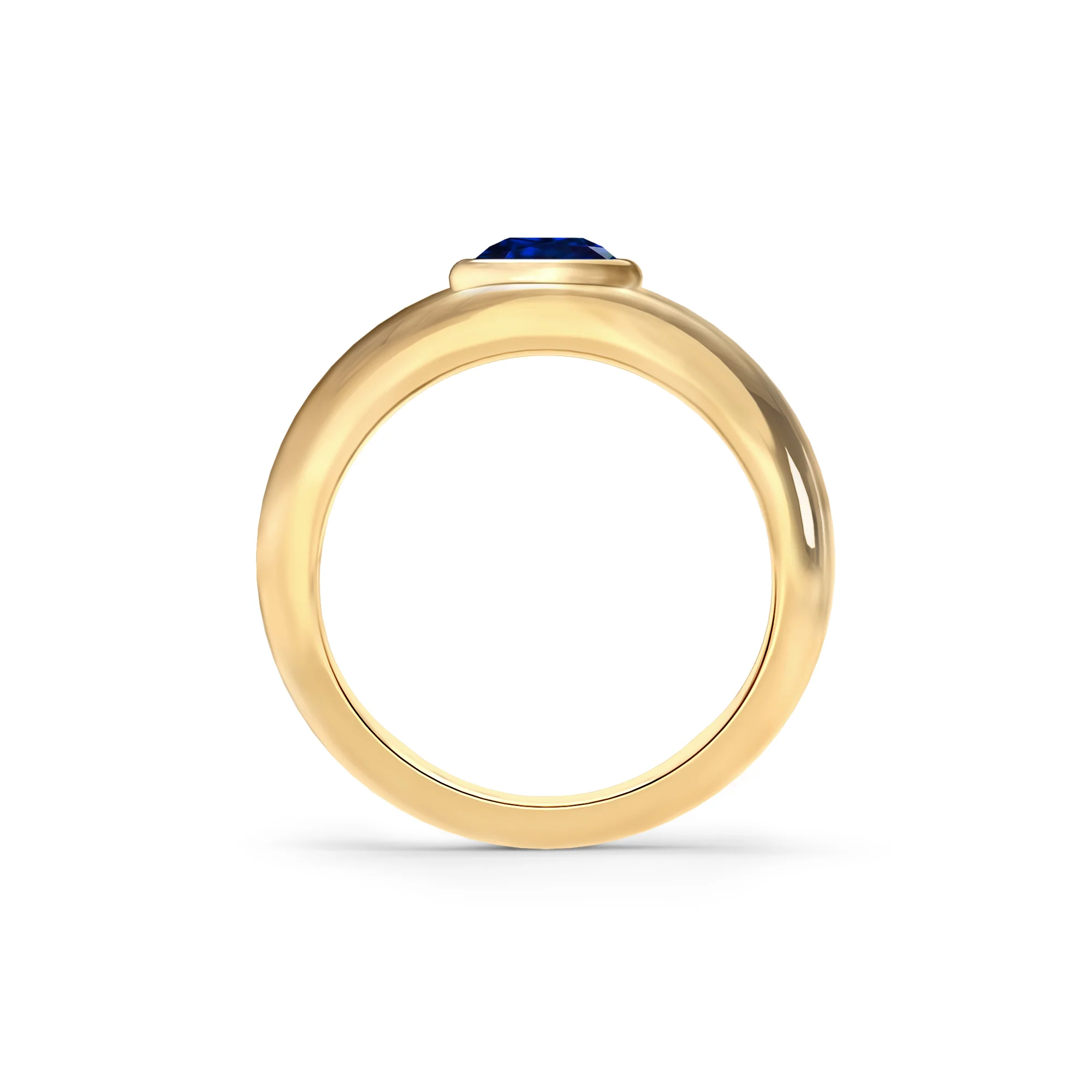 Jamestown Sapphire Band Ring in 14k Gold (September) - Image 5