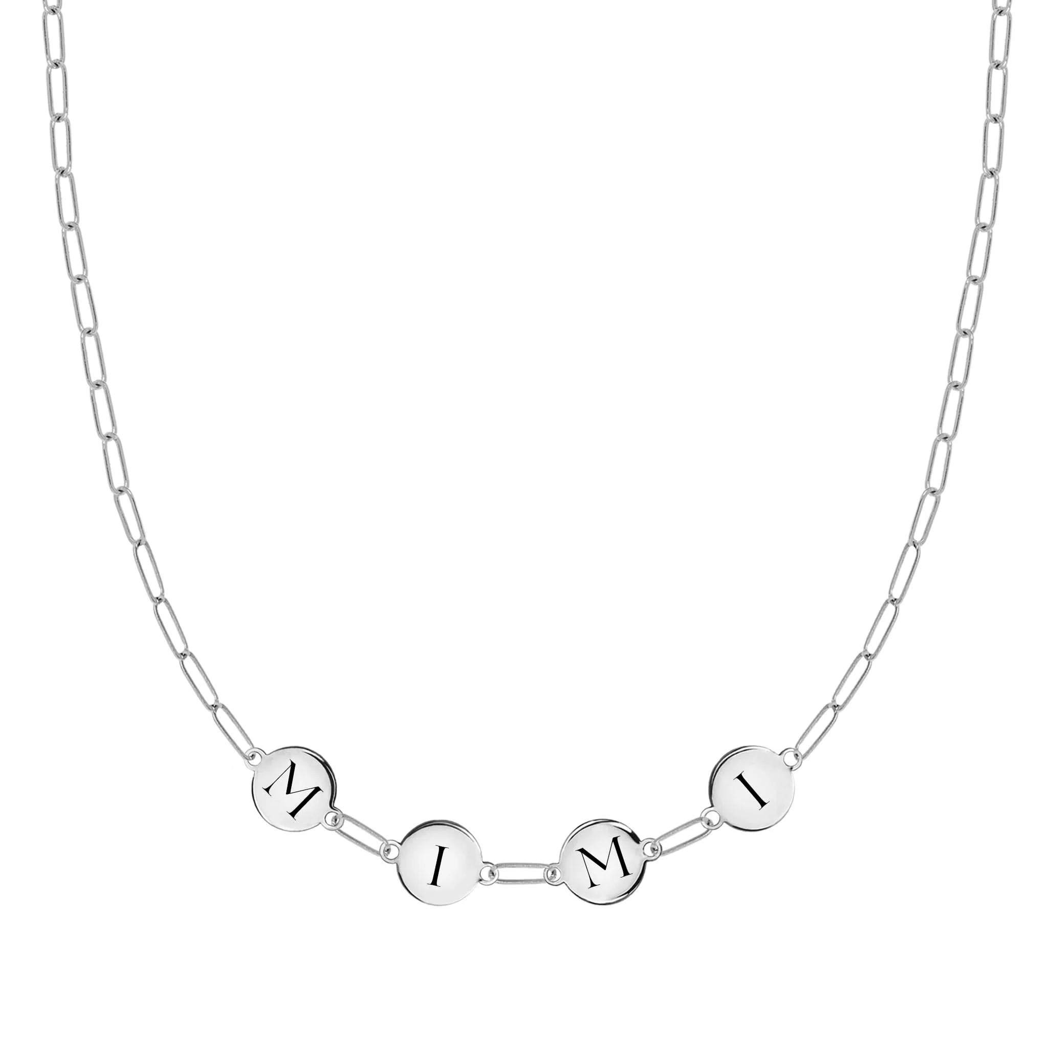 MIMI Necklace on Adelaide Mini in 14k Gold - Image 5