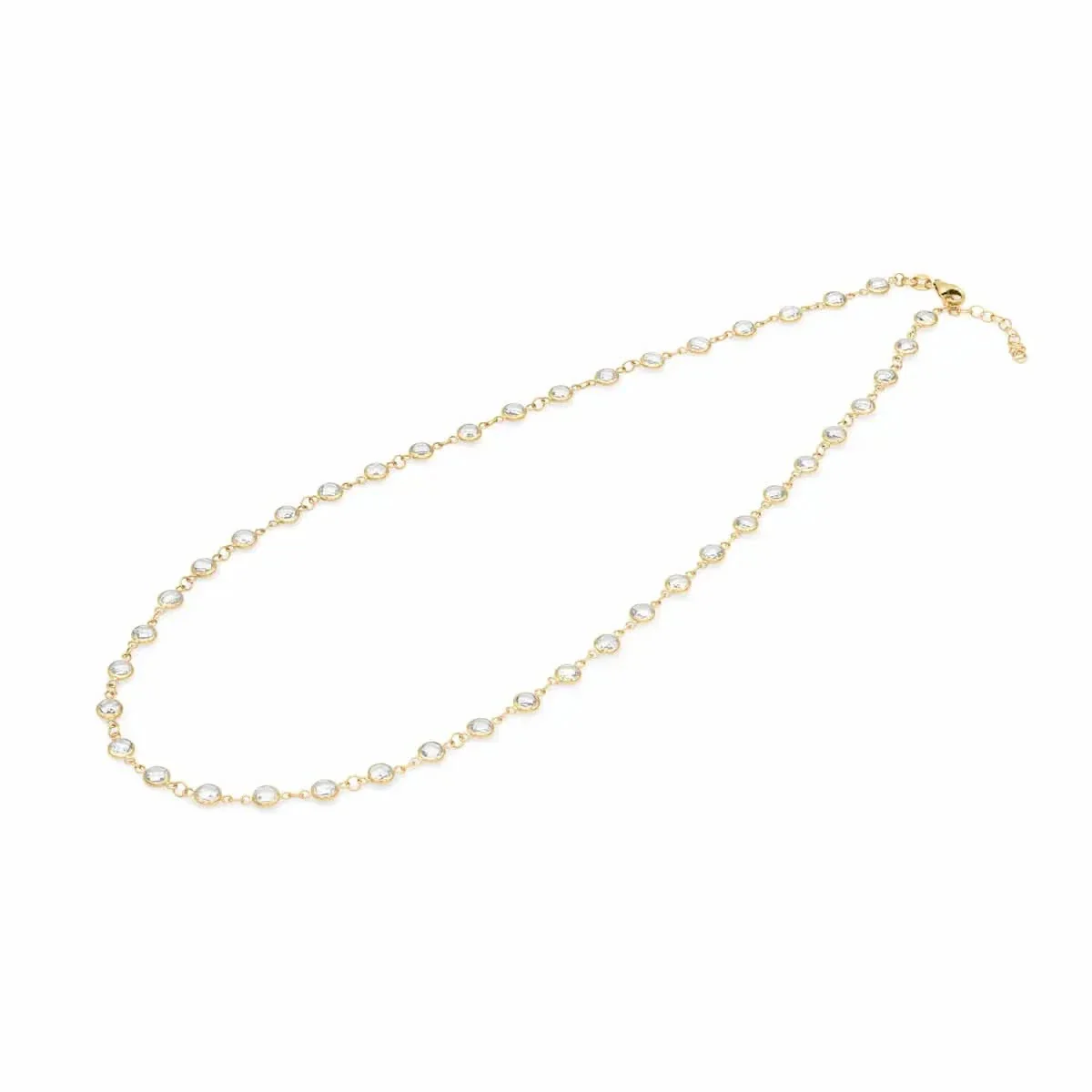 Newport White Topaz Necklace in 14k Gold (April) - Image 4