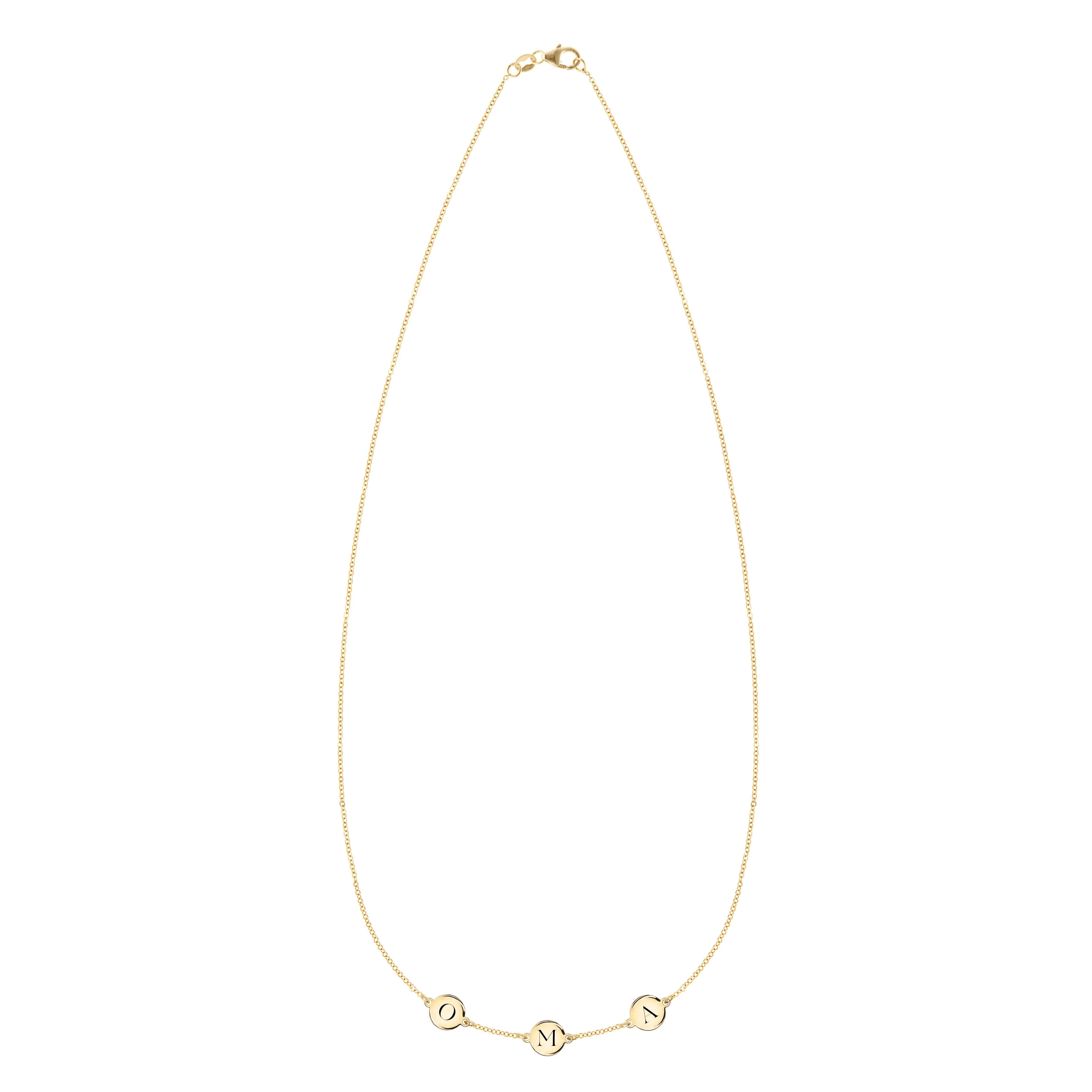 OMA Necklace in 14k Gold - Image 4