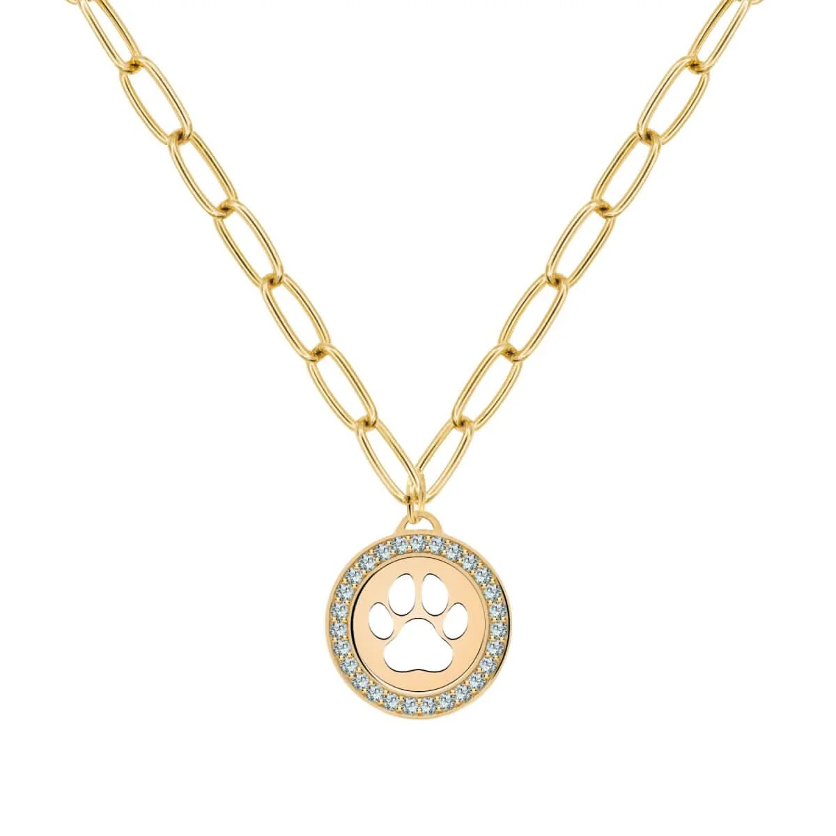 Paw & Alexandrite Pendant in 14k Gold (June) - Image 7