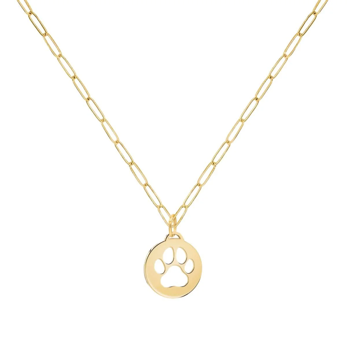 Paw Pendant in 14k Gold - Image 5