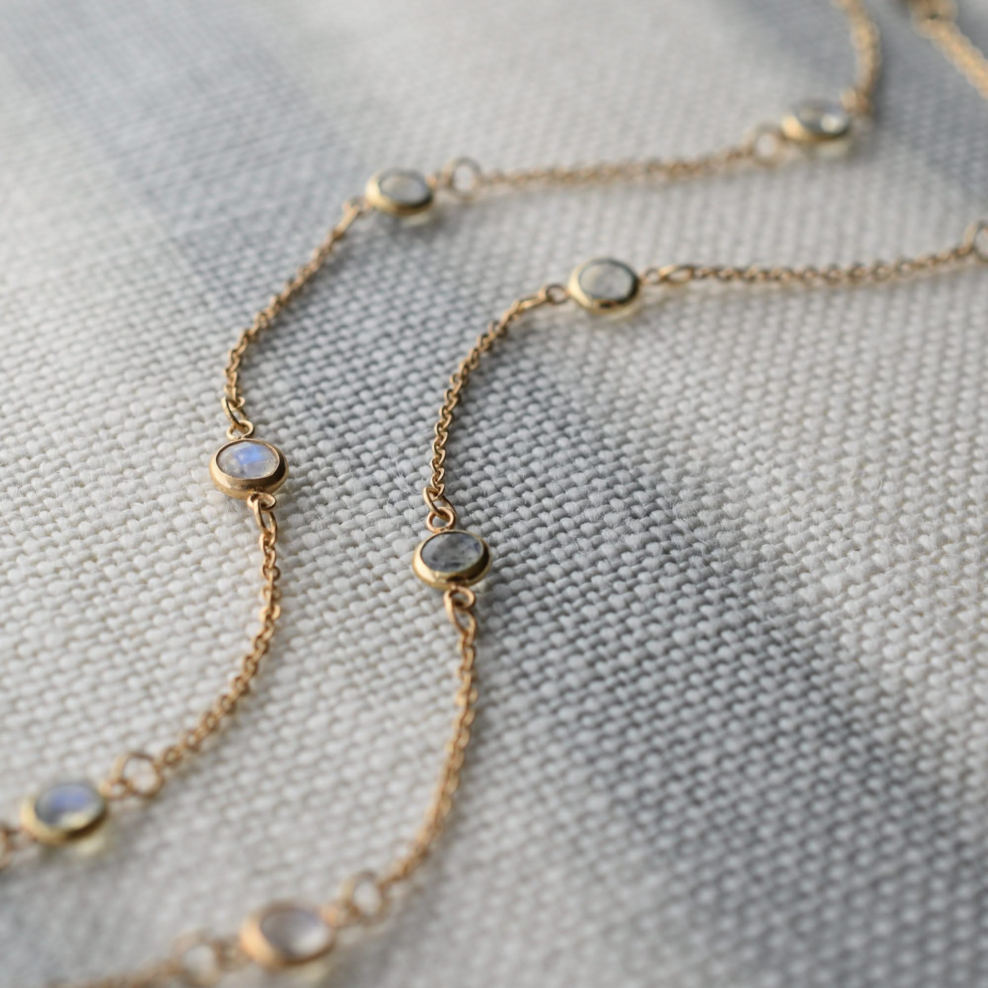 Bayberry 11 Birthstone Necklace in 14k Gold - Image 7