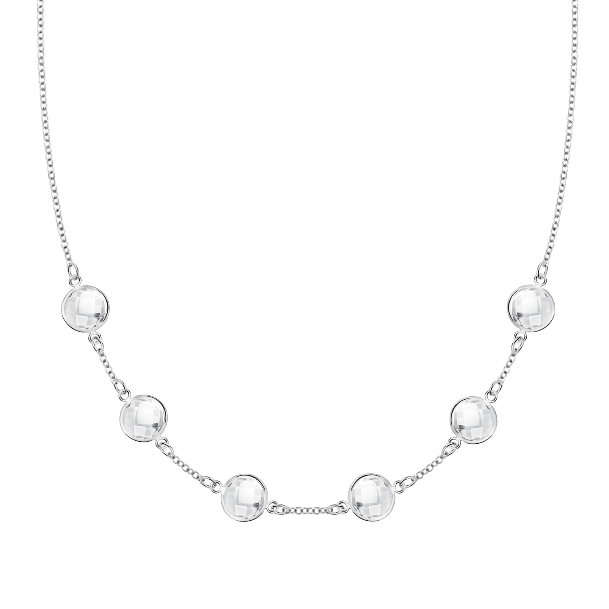 Grand 6 Birthstone Necklace in 14k Gold - Image 7