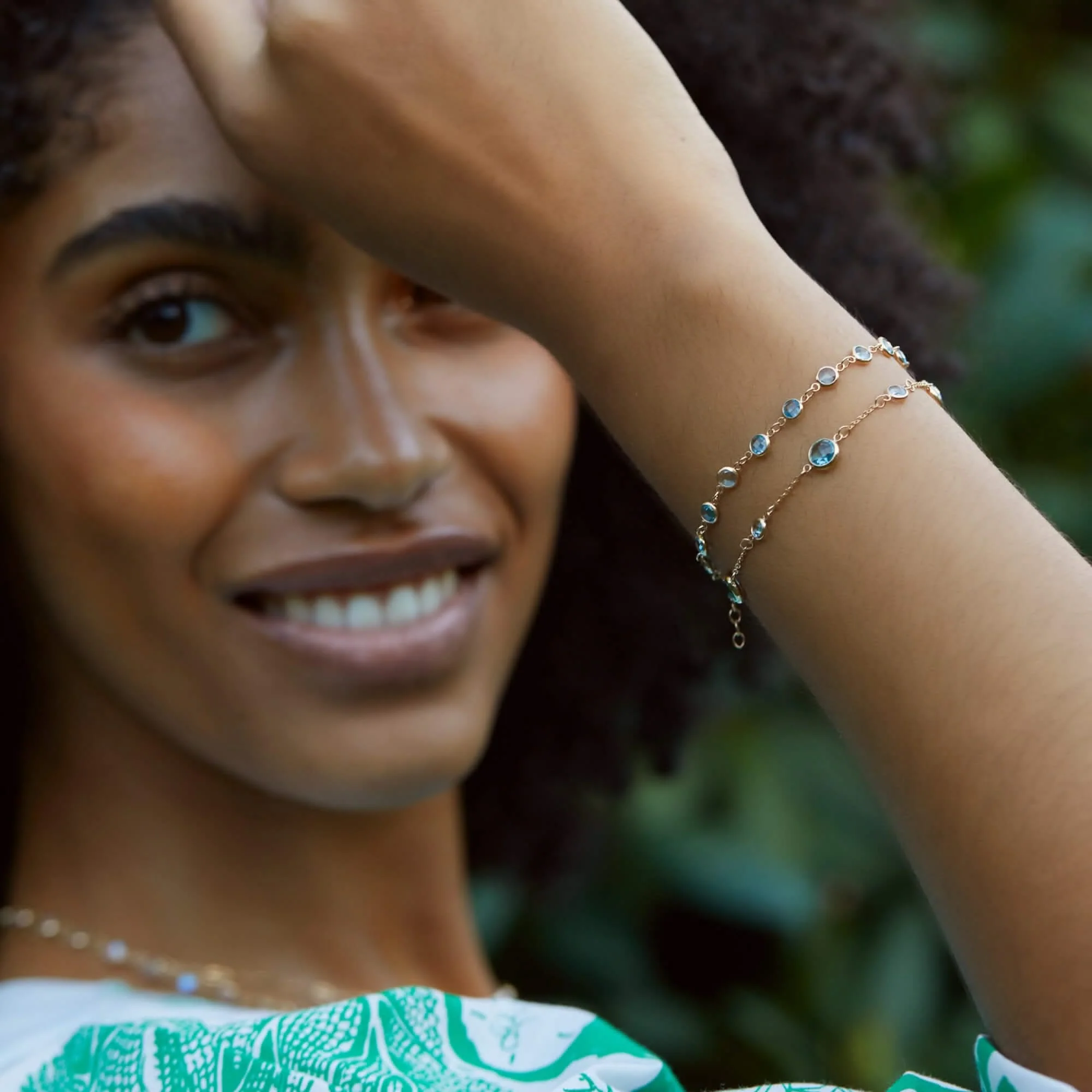 Newport Birthstone Bracelet in 14k Gold - Image 14