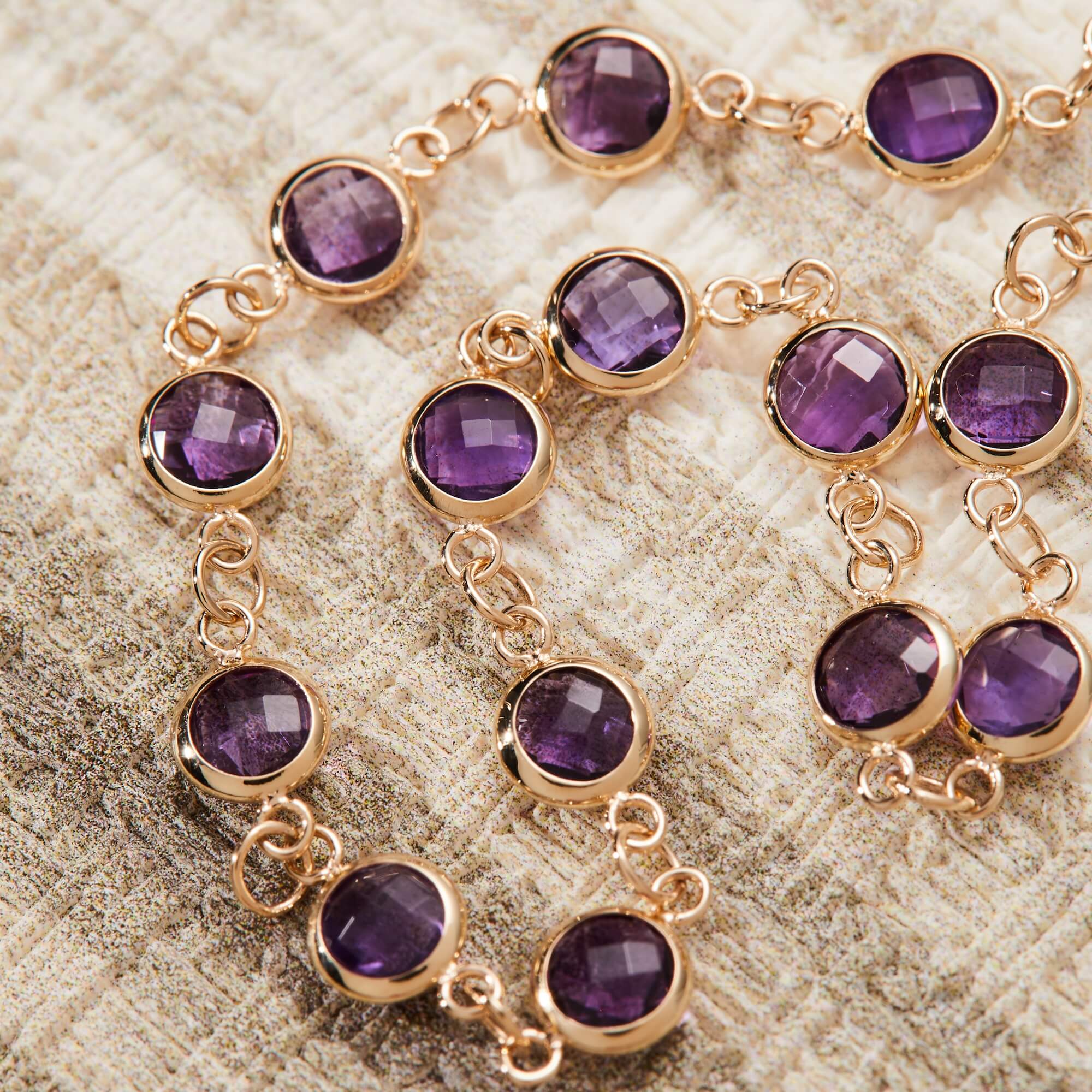 Newport Birthstone Bracelet in 14k Gold - Image 16