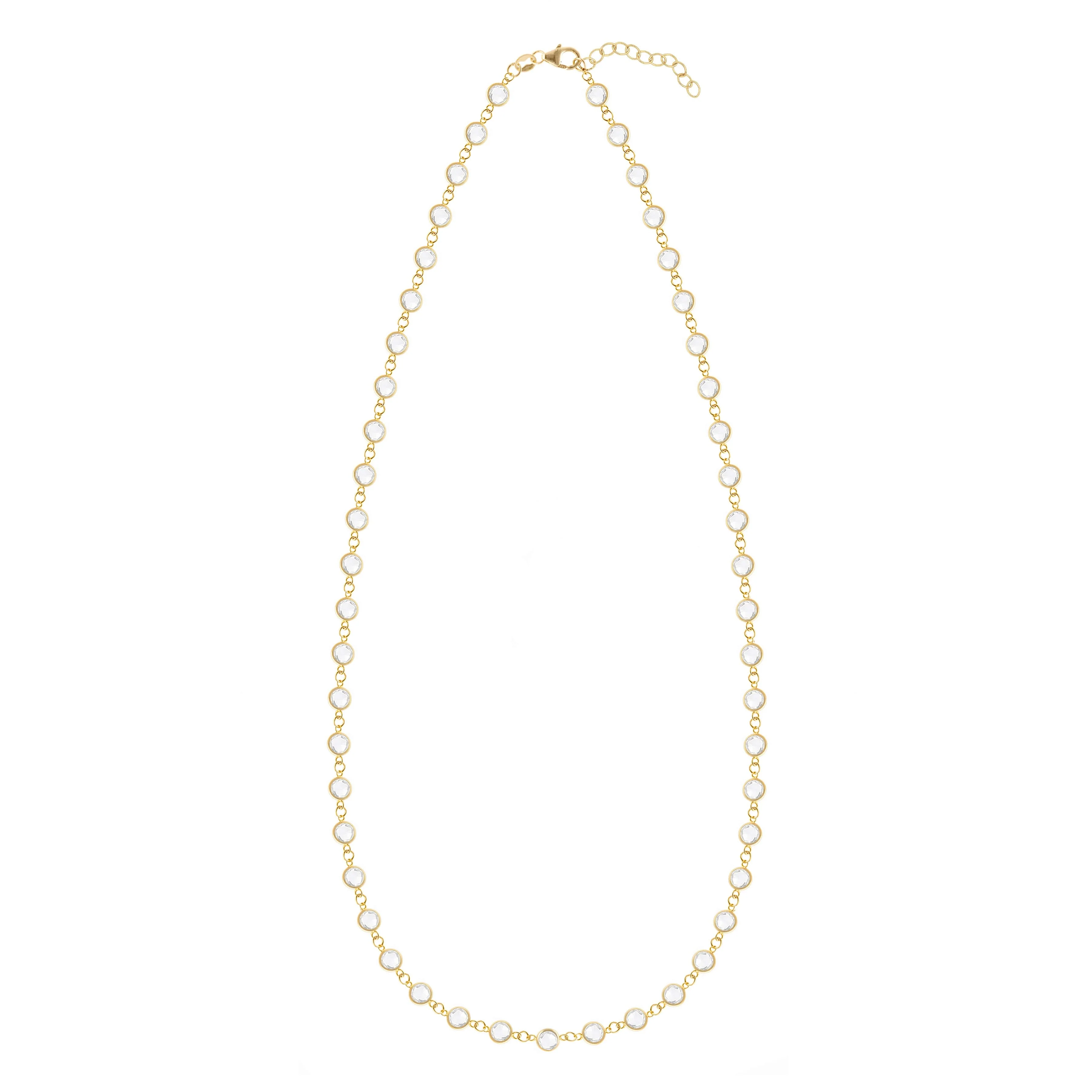 Newport Birthstone Necklace in 14k Gold - Image 5