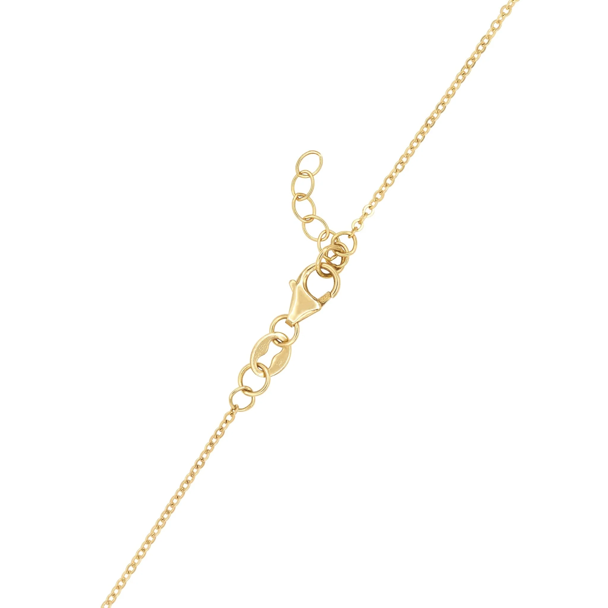 Petite 1 Birthstone Bracelet in 14k Gold - Image 5