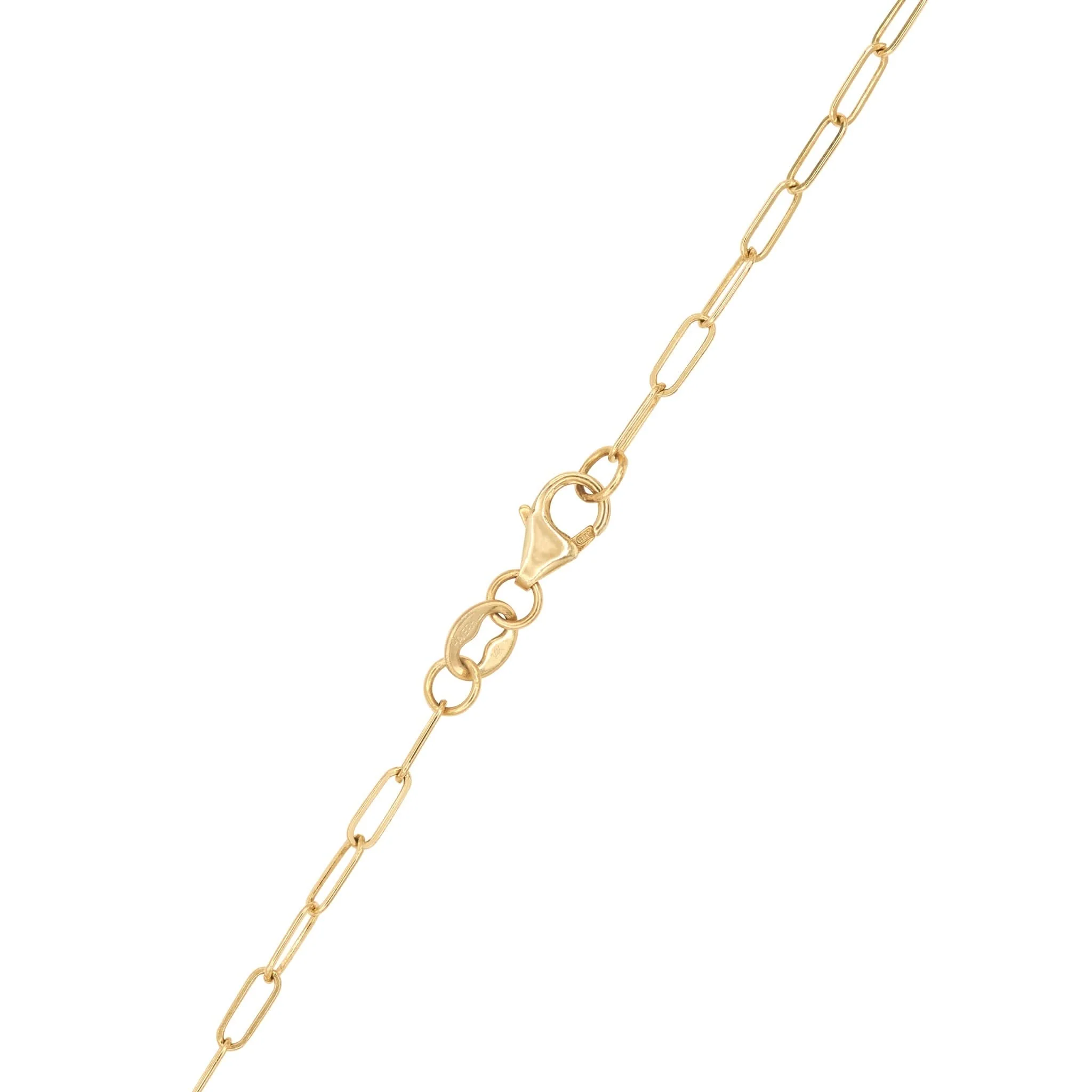 Pisces & Birthstone Bracelet on Adelaide Mini in 14k Gold - Image 4
