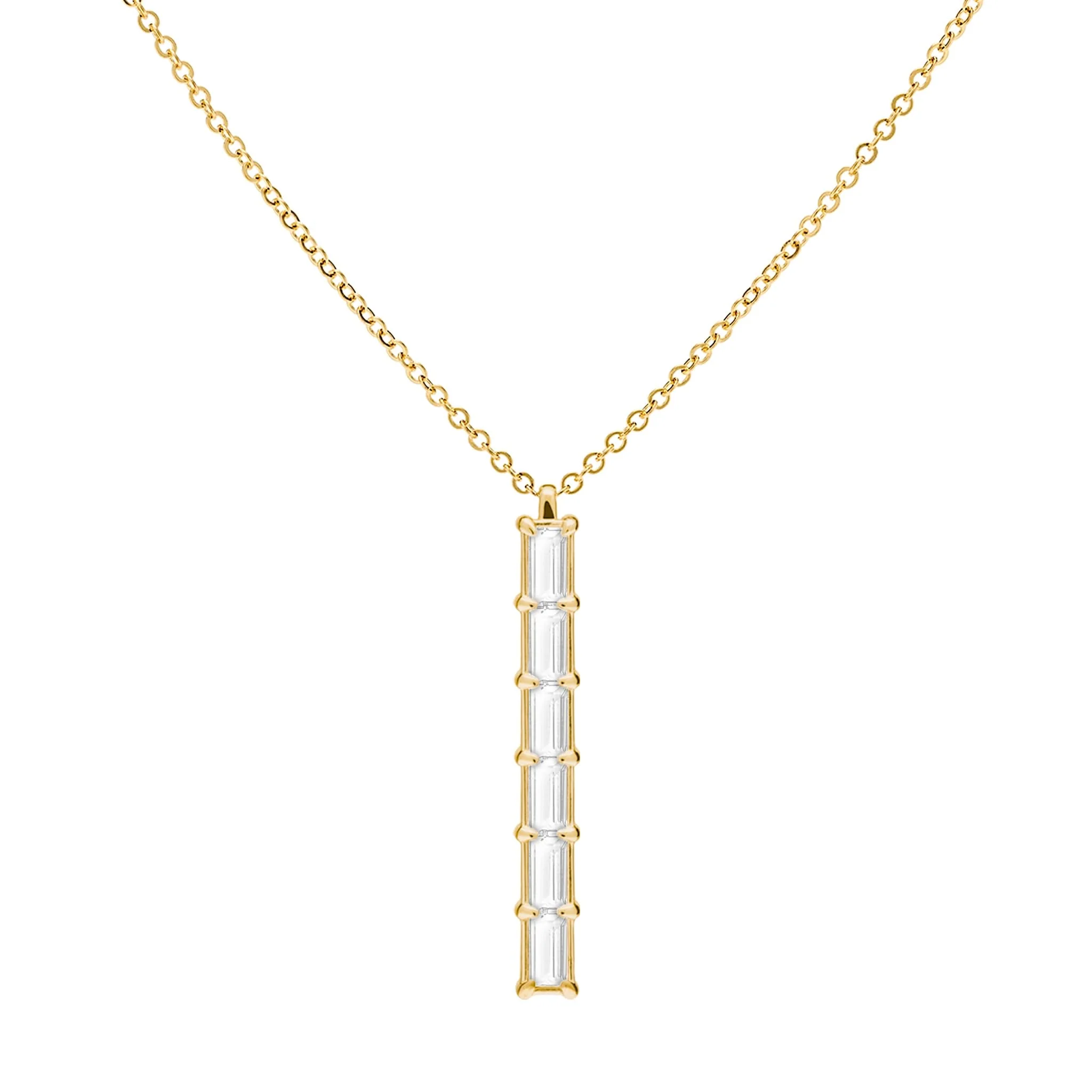 Providence 6 Birthstone Pendant in 14k Gold