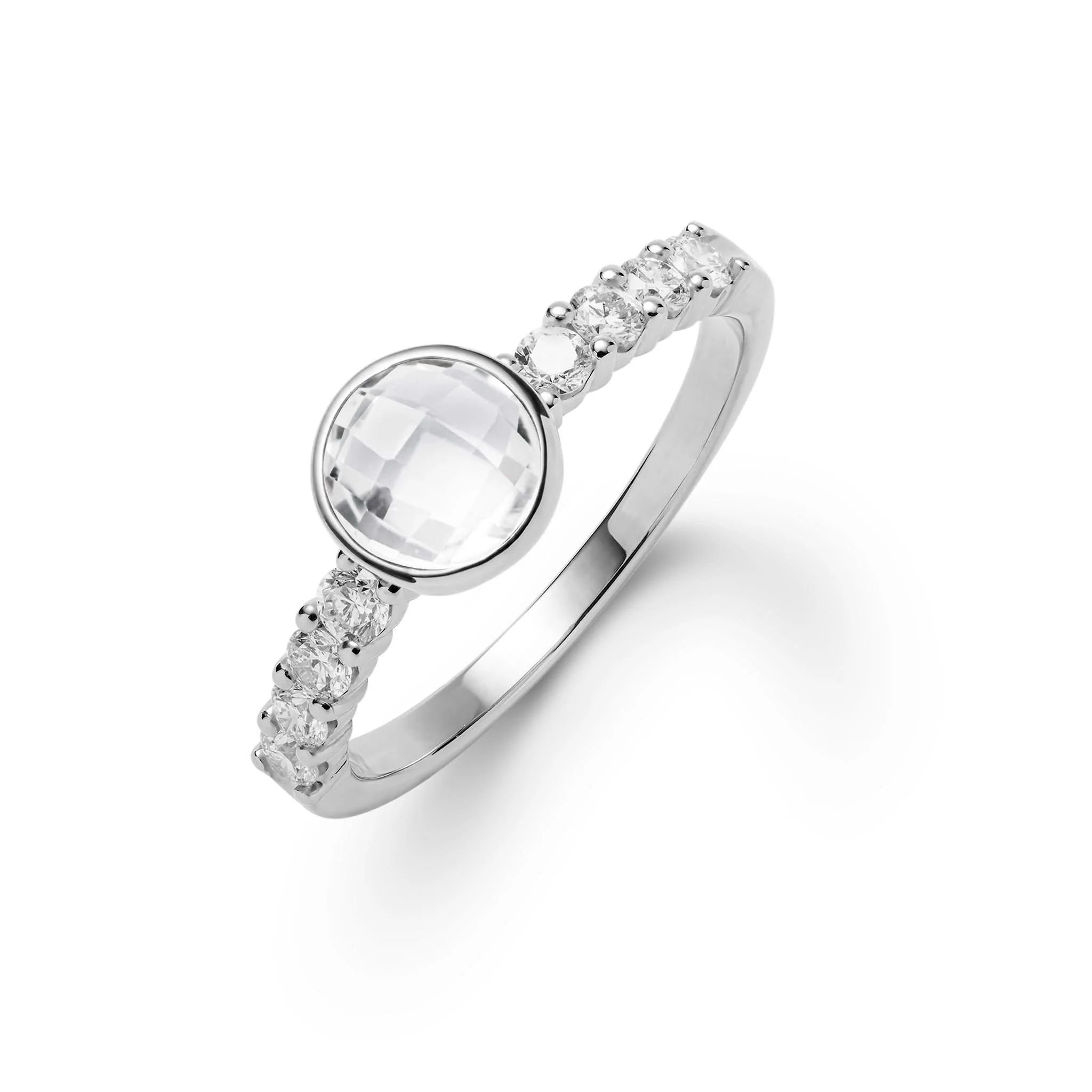Rosecliff Grand Ring in 14k Gold - Image 7