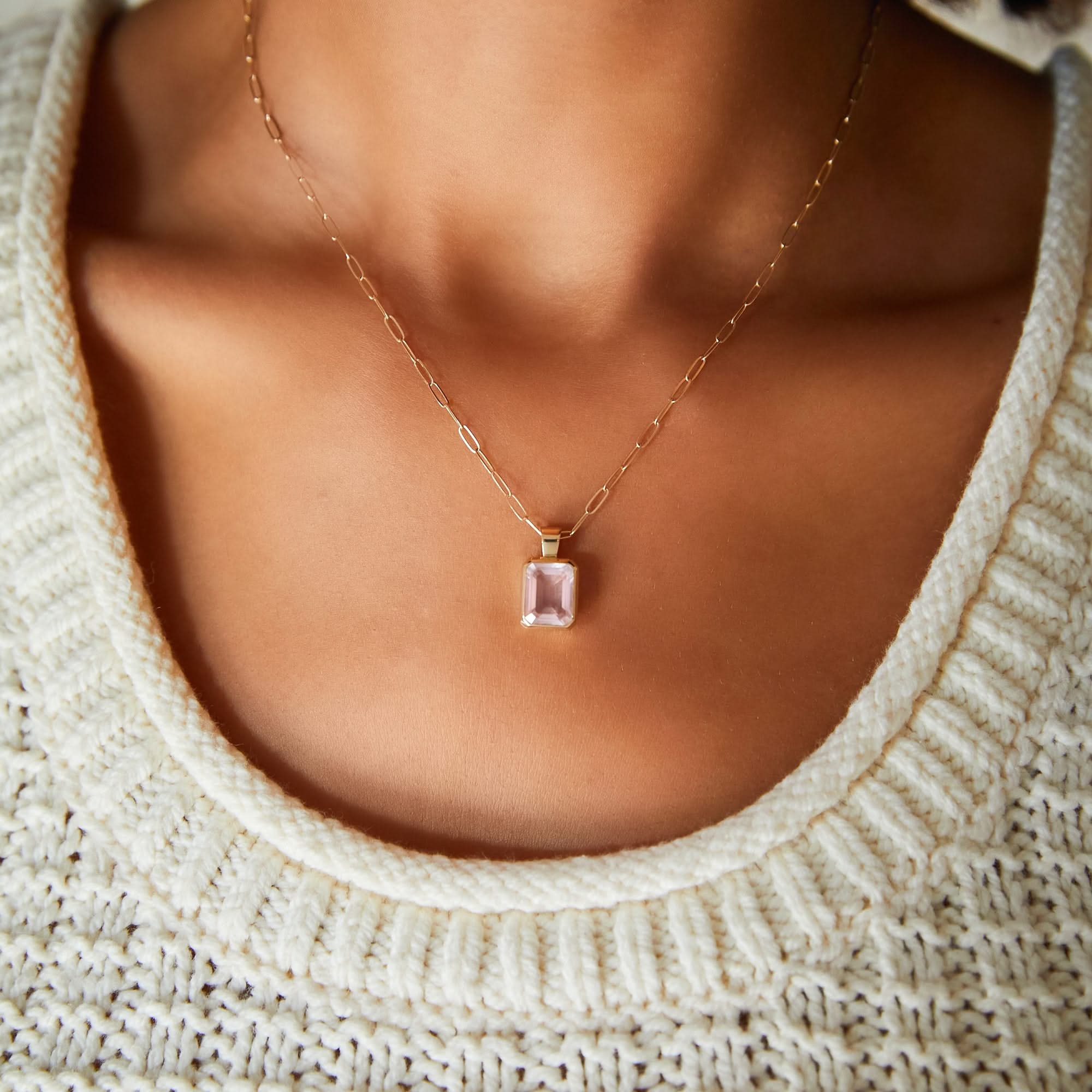 Warren Birthstone Pendant in 14k Gold - Image 13