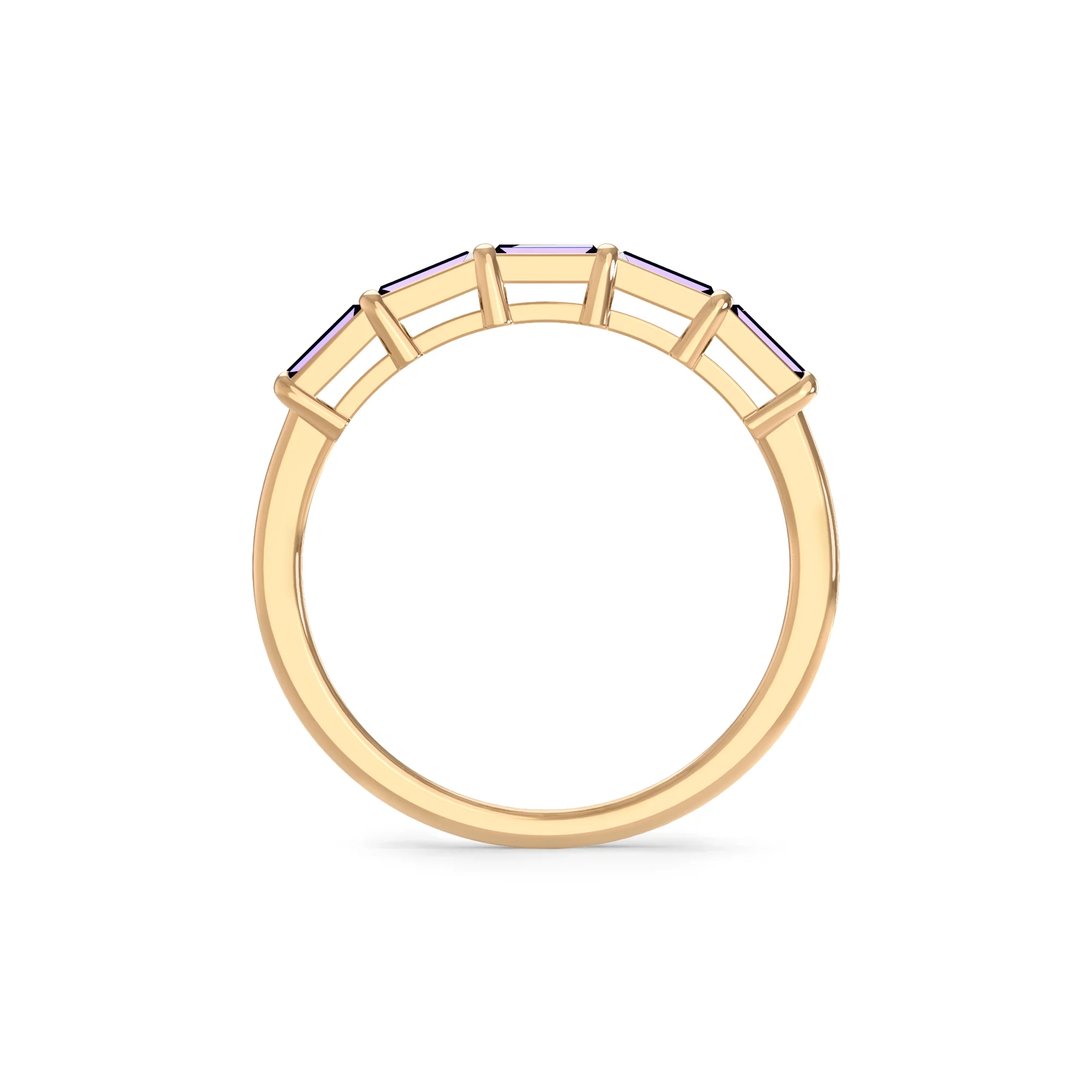 Providence Amethyst Ring in 14k Gold (February) - Image 5