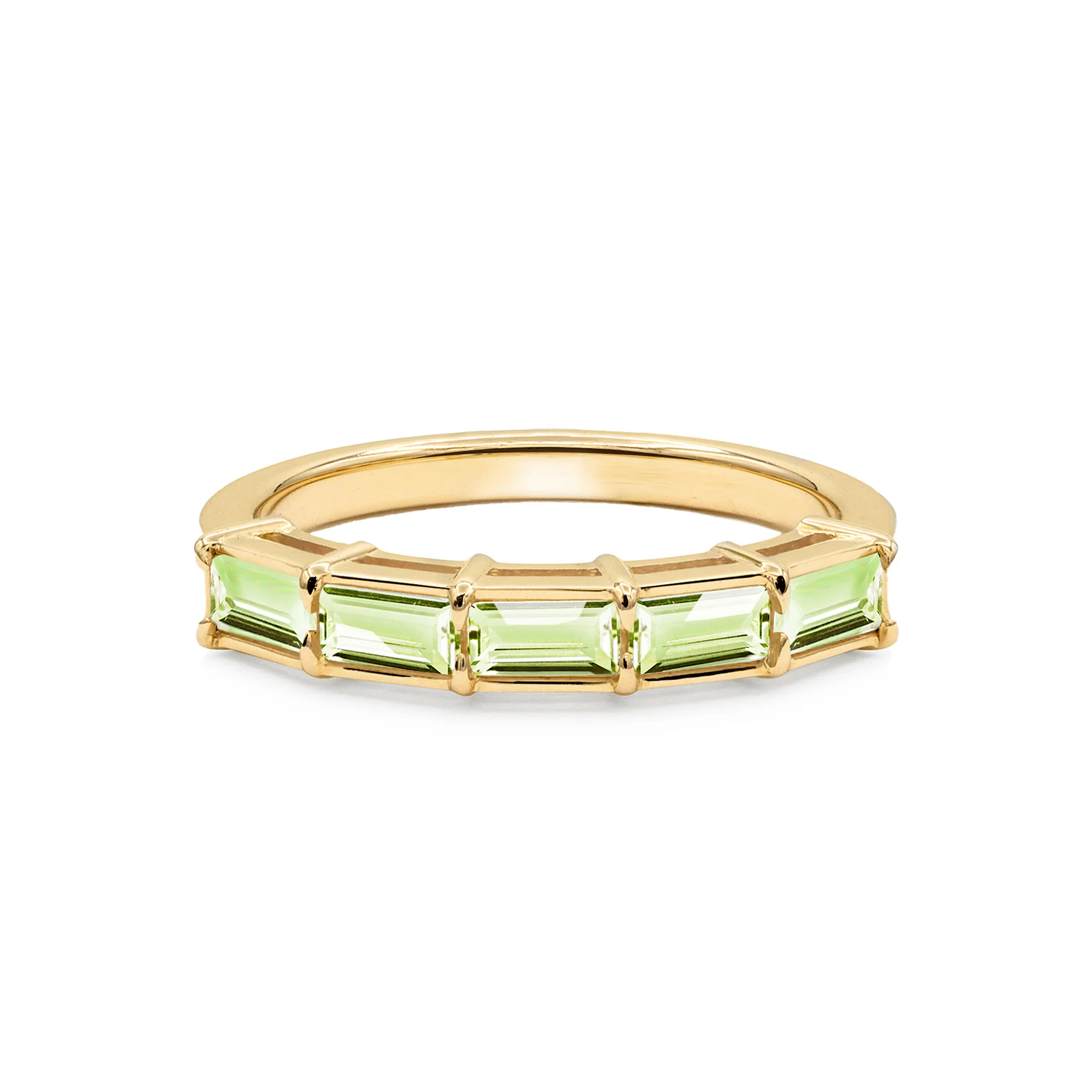 Providence Peridot Ring in 14k Gold (August) - Image 4