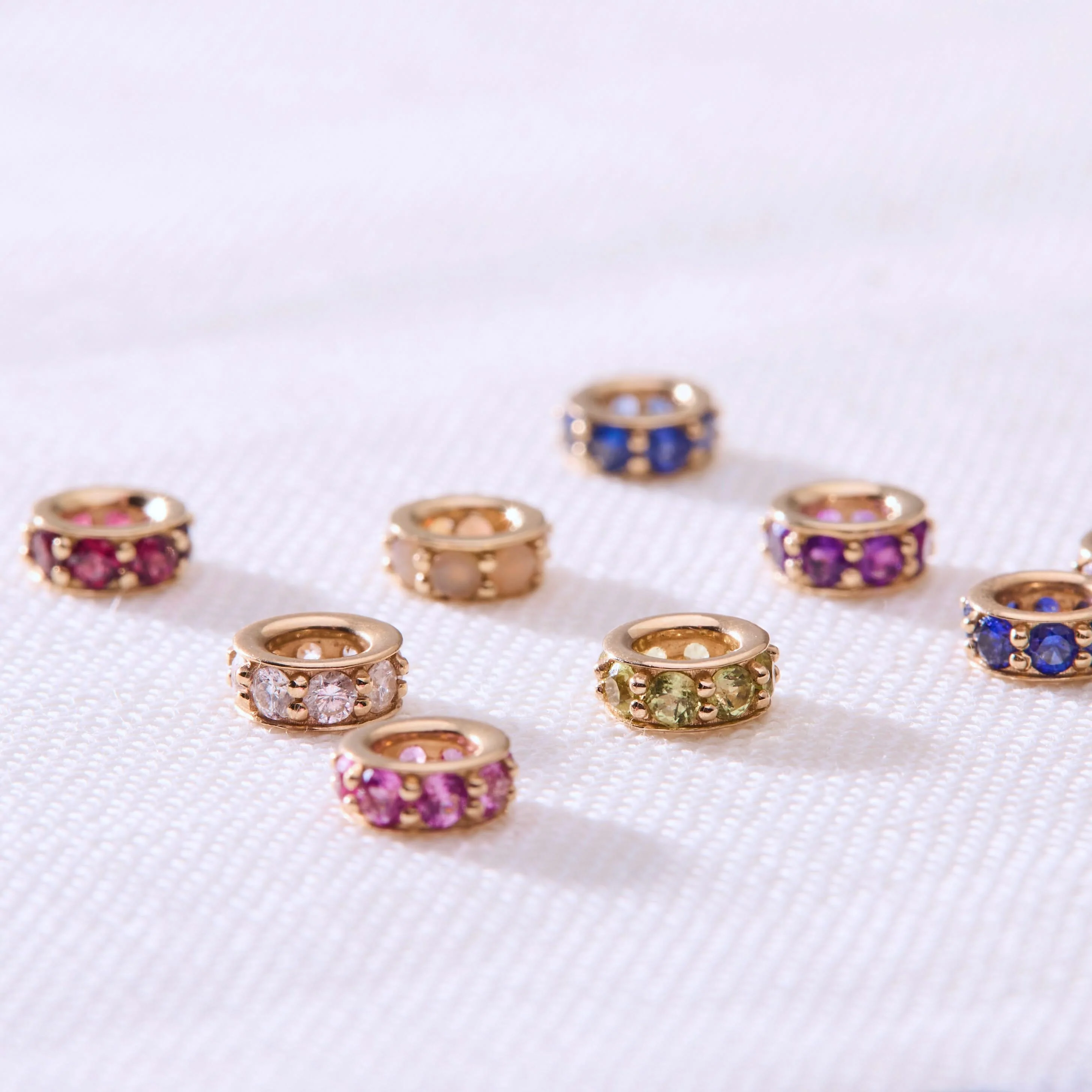 Rosecliff Amethyst Bead in 14k Gold (February) - Image 10