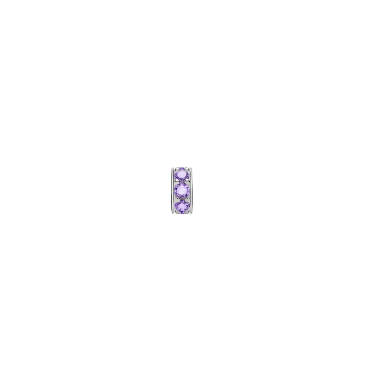 Rosecliff Amethyst Bead in 14k Gold (February) - Image 8