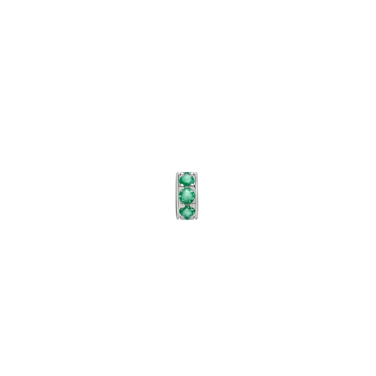 Rosecliff Emerald Bead in 14k Gold (May) - Image 11