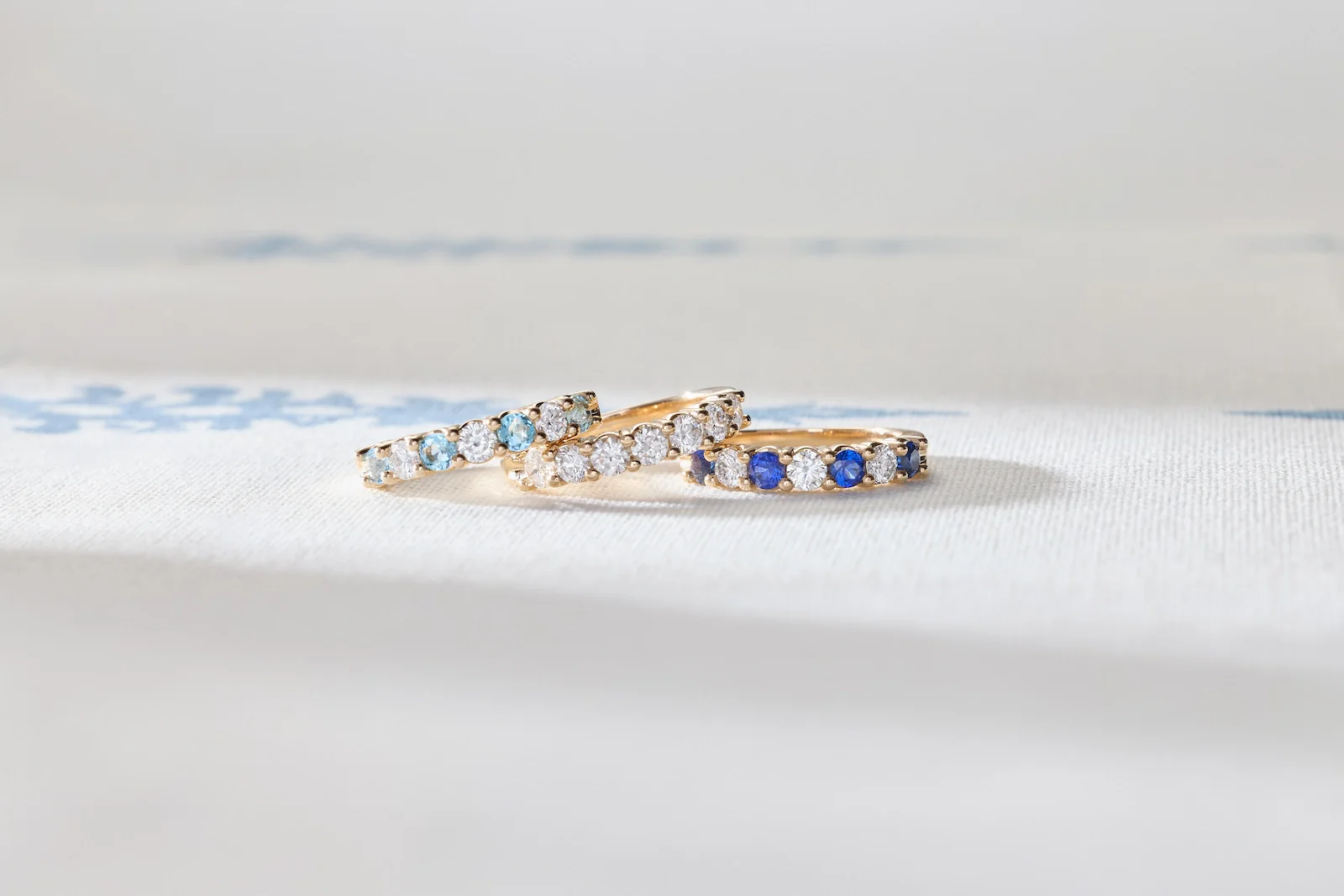 Rosecliff Luxe Birthstone Stackable Ring in 14k Gold - Image 6