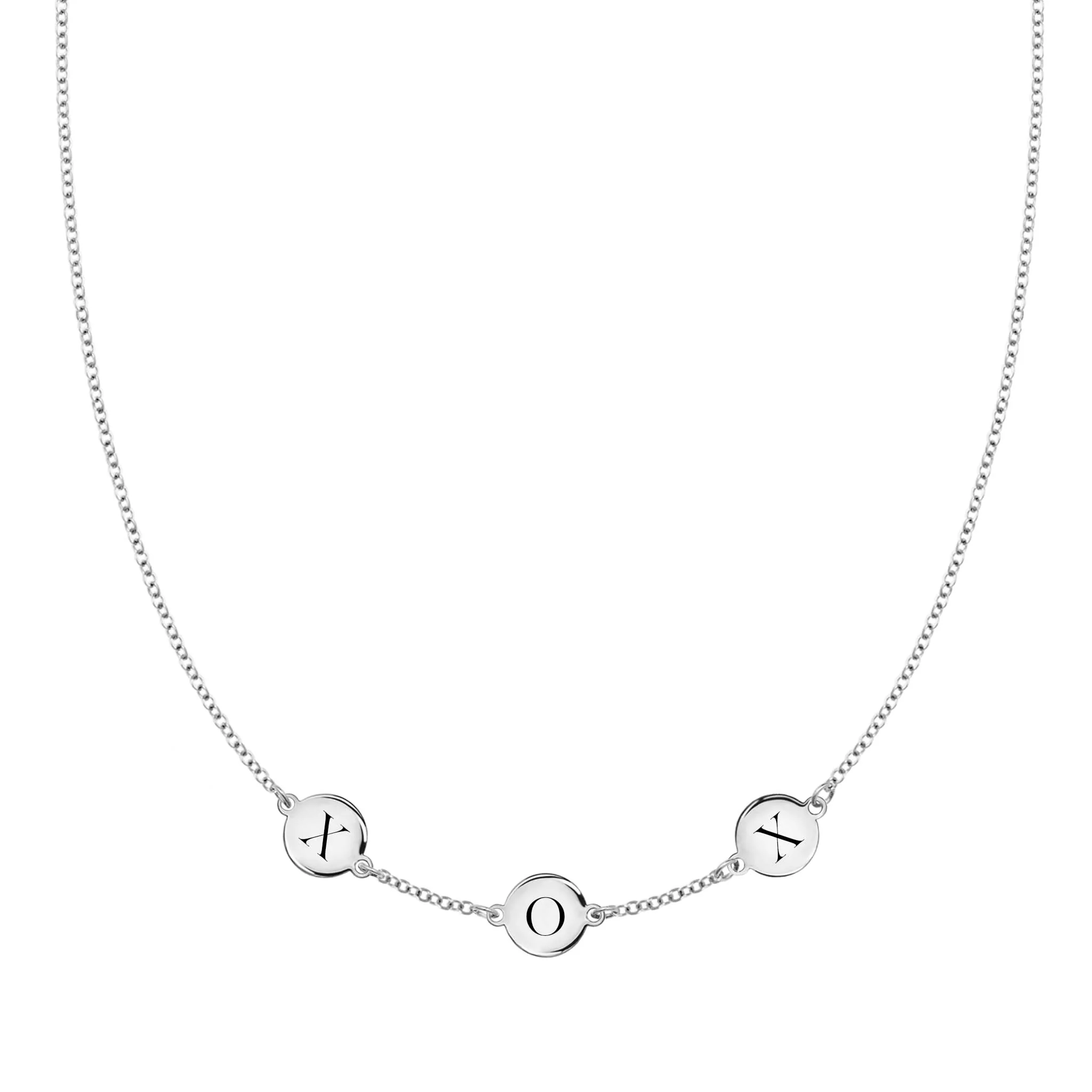 XOX Necklace in 14k Gold - Image 4